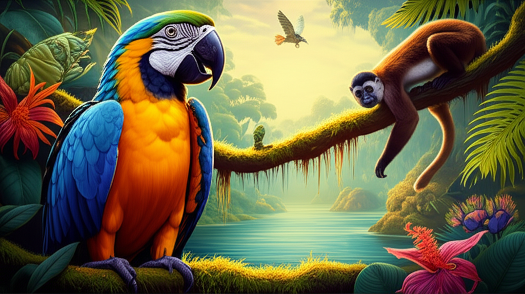 Amazing Wildlife of the Amazon Rainforest